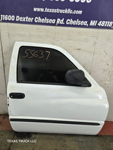 1994-2002 Dodge Ram 2nd Gen RH Passenger Side Front Extended Cab Door 1500 2500 3500 ROUND CORNER - White