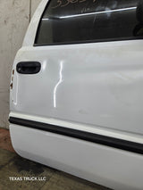 1994-2002 Dodge Ram 2nd Gen RH Passenger Side Front Extended Cab Door 1500 2500 3500 ROUND CORNER - White