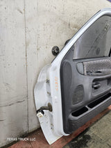 1994-2002 Dodge Ram 2nd Gen RH Passenger Side Front Extended Cab Door 1500 2500 3500 ROUND CORNER - White
