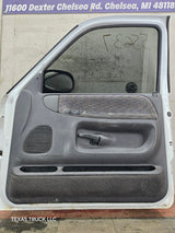 1994-2002 Dodge Ram 2nd Gen RH Passenger Side Front Extended Cab Door 1500 2500 3500 ROUND CORNER - White