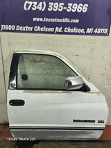 1994-2002 Dodge Ram 2nd Gen RH Passenger Side Front Extended Cab Door 1500 2500 3500 ROUND CORNER - White