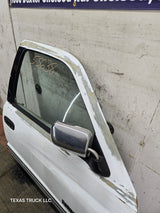 1994-2002 Dodge Ram 2nd Gen RH Passenger Side Front Extended Cab Door 1500 2500 3500 ROUND CORNER - White