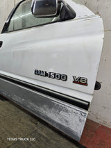 1994-2002 Dodge Ram 2nd Gen RH Passenger Side Front Extended Cab Door 1500 2500 3500 ROUND CORNER - White