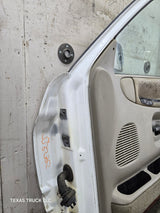 1994-2002 Dodge Ram 2nd Gen RH Passenger Side Front Extended Cab Door 1500 2500 3500 ROUND CORNER - White