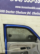 1994-2002 Dodge Ram 2nd Gen LH Driver Side Front Extended Cab Door 1500 2500 3500 ROUND CORNER - Bright Blue