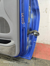 1994-2002 Dodge Ram 2nd Gen LH Driver Side Front Extended Cab Door 1500 2500 3500 ROUND CORNER - Bright Blue