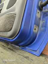 1994-2002 Dodge Ram 2nd Gen LH Driver Side Front Extended Cab Door 1500 2500 3500 ROUND CORNER - Bright Blue