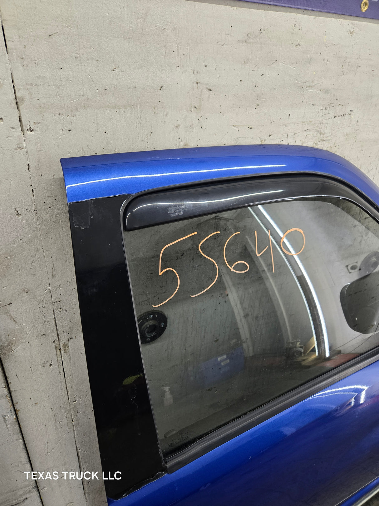 1994-2002 Dodge Ram 2nd Gen RH Passenger Side Front Extended Cab Door 1500 2500 3500 - Blue