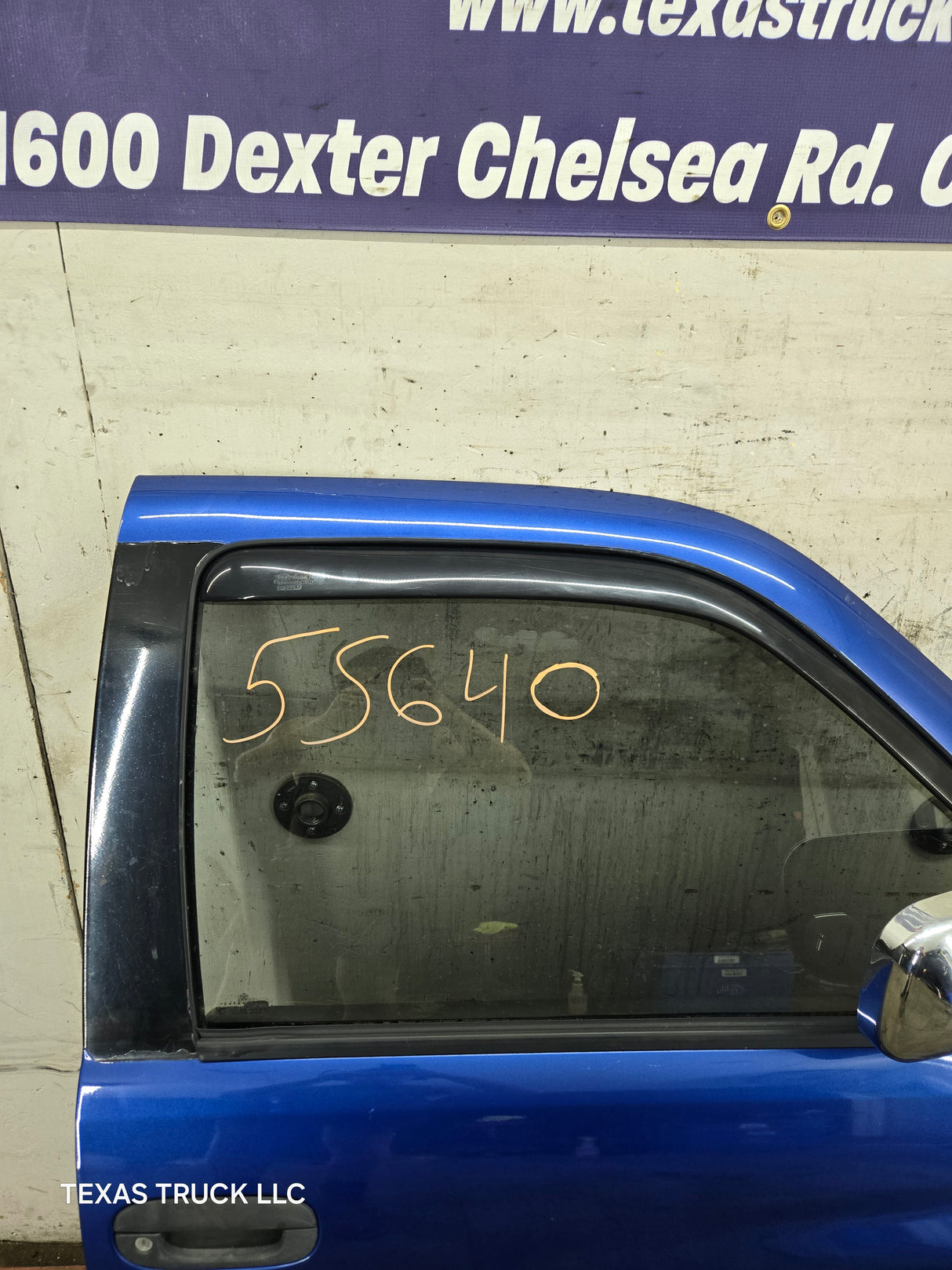 1994-2002 Dodge Ram 2nd Gen RH Passenger Side Front Extended Cab Door 1500 2500 3500 - Blue