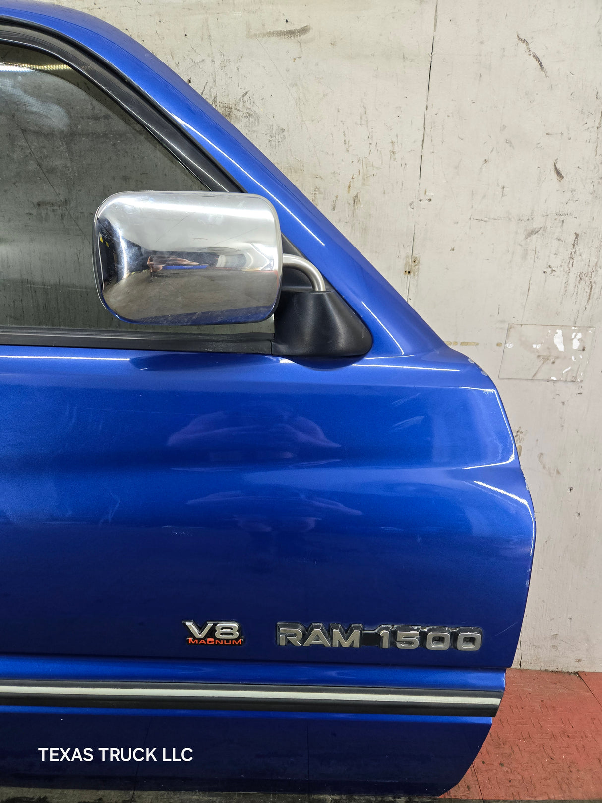 1994-2002 Dodge Ram 2nd Gen RH Passenger Side Front Extended Cab Door 1500 2500 3500 - Blue