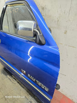 1994-2002 Dodge Ram 2nd Gen RH Passenger Side Front Extended Cab Door 1500 2500 3500 - Blue