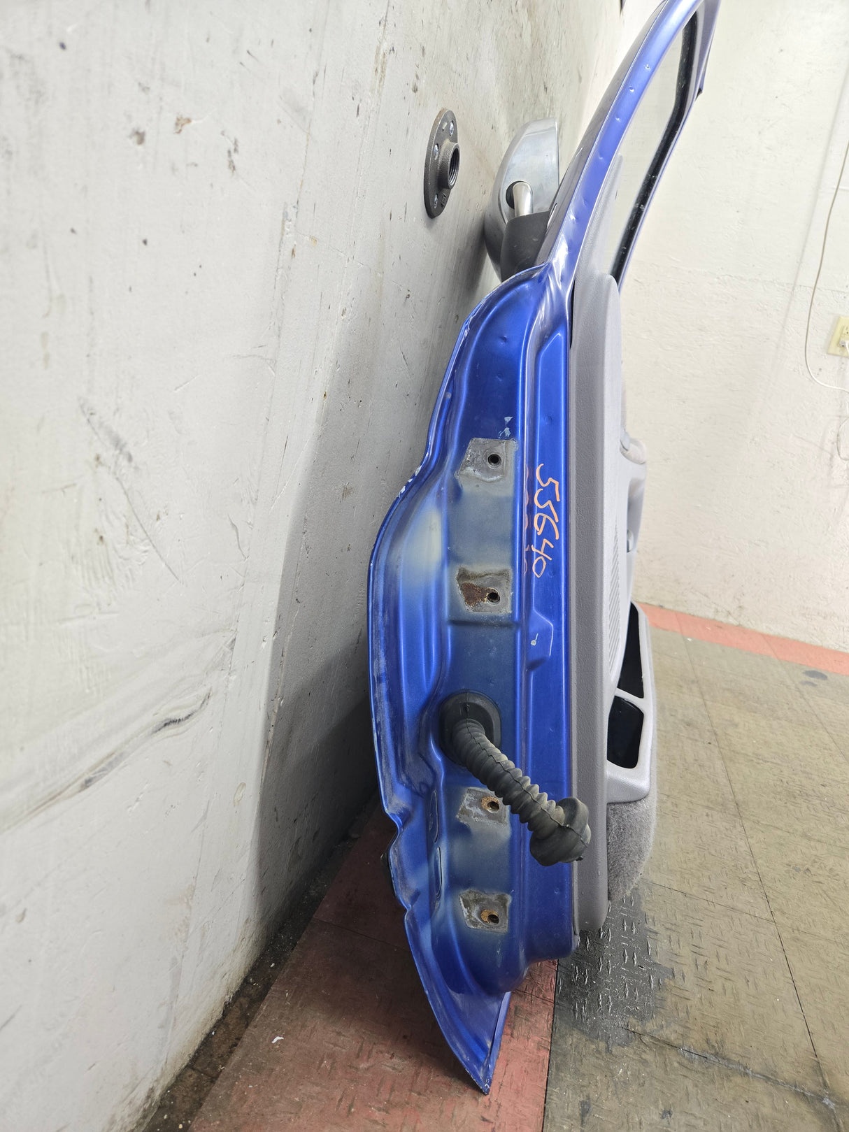 1994-2002 Dodge Ram 2nd Gen RH Passenger Side Front Extended Cab Door 1500 2500 3500 - Blue
