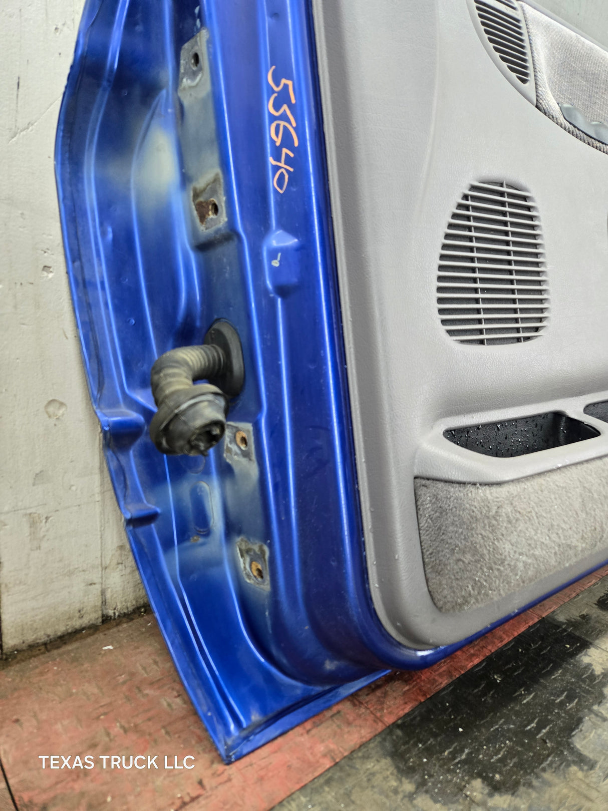 1994-2002 Dodge Ram 2nd Gen RH Passenger Side Front Extended Cab Door 1500 2500 3500 - Blue