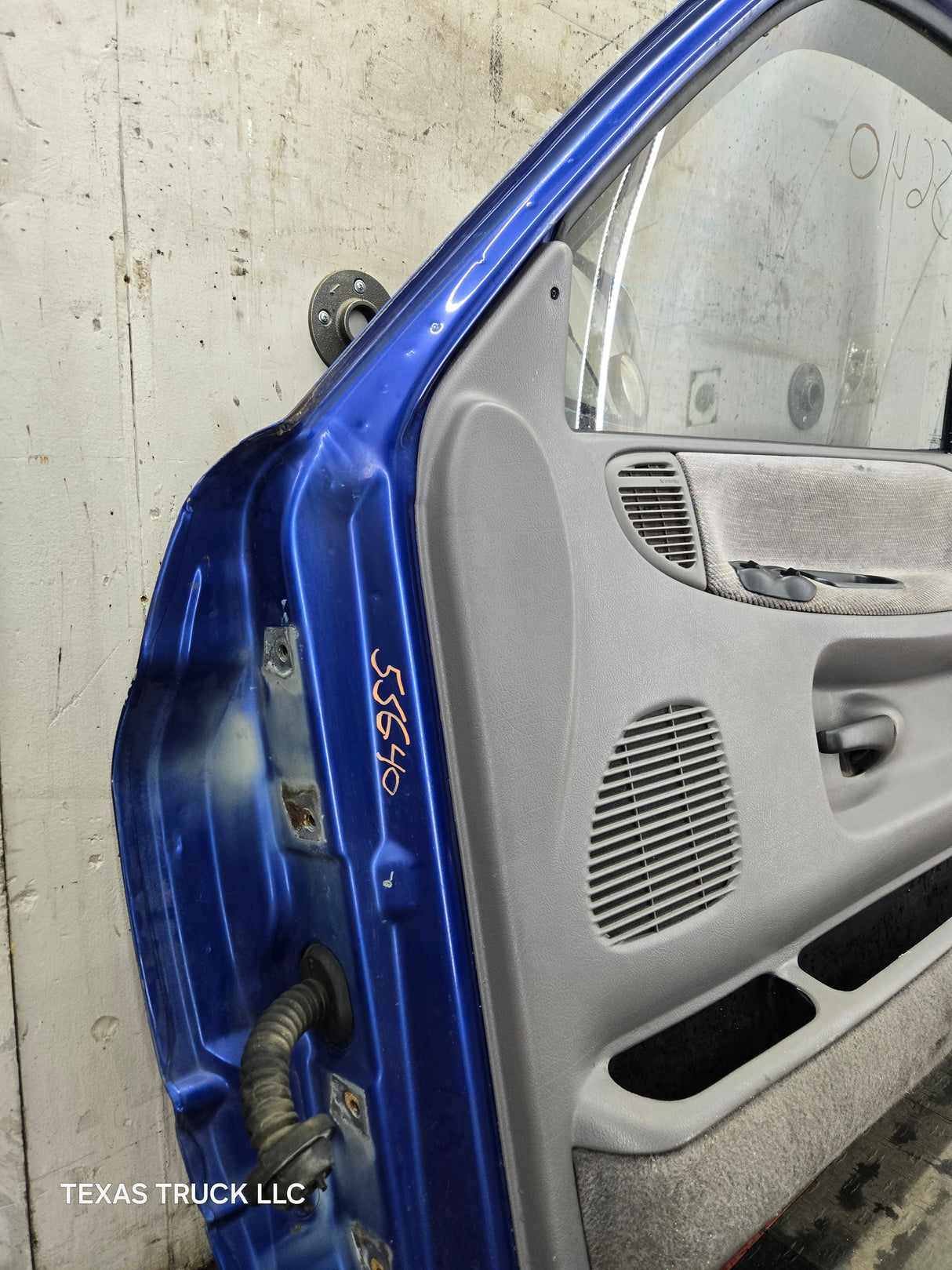 1994-2002 Dodge Ram 2nd Gen RH Passenger Side Front Extended Cab Door 1500 2500 3500 - Blue