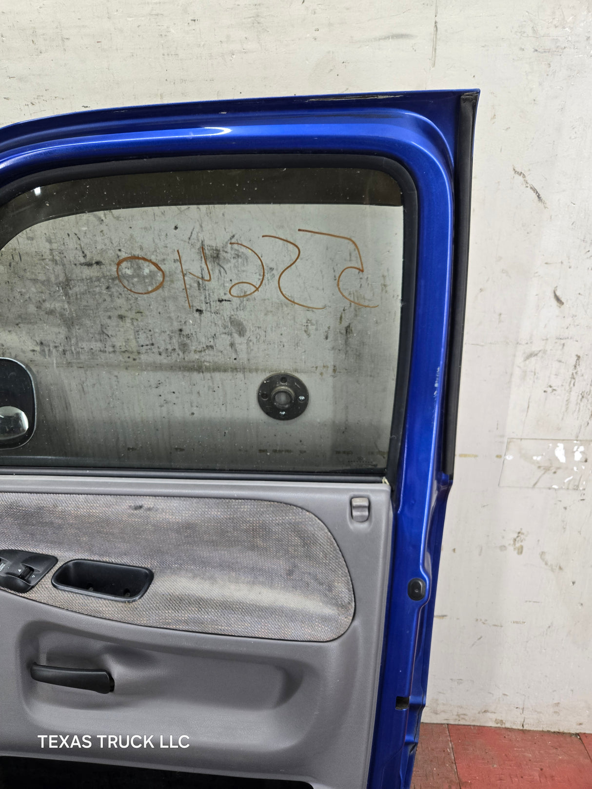 1994-2002 Dodge Ram 2nd Gen RH Passenger Side Front Extended Cab Door 1500 2500 3500 - Blue