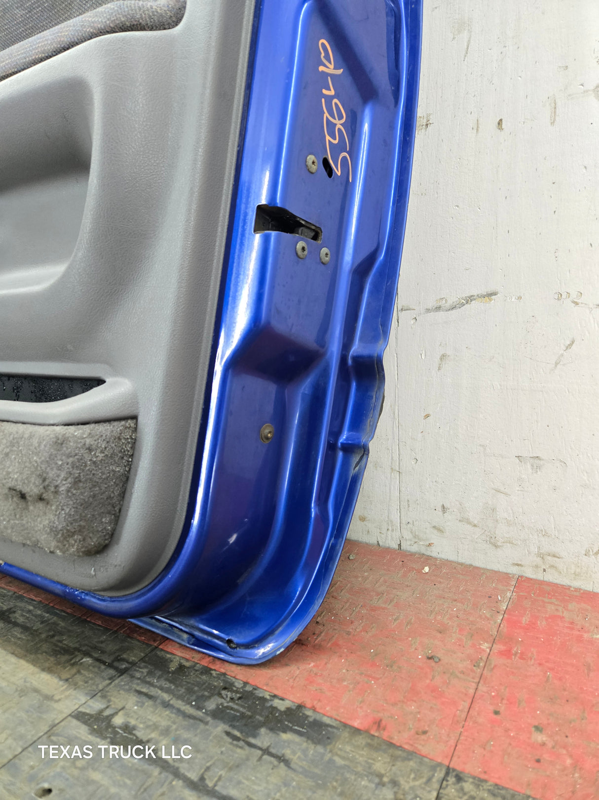 1994-2002 Dodge Ram 2nd Gen RH Passenger Side Front Extended Cab Door 1500 2500 3500 - Blue