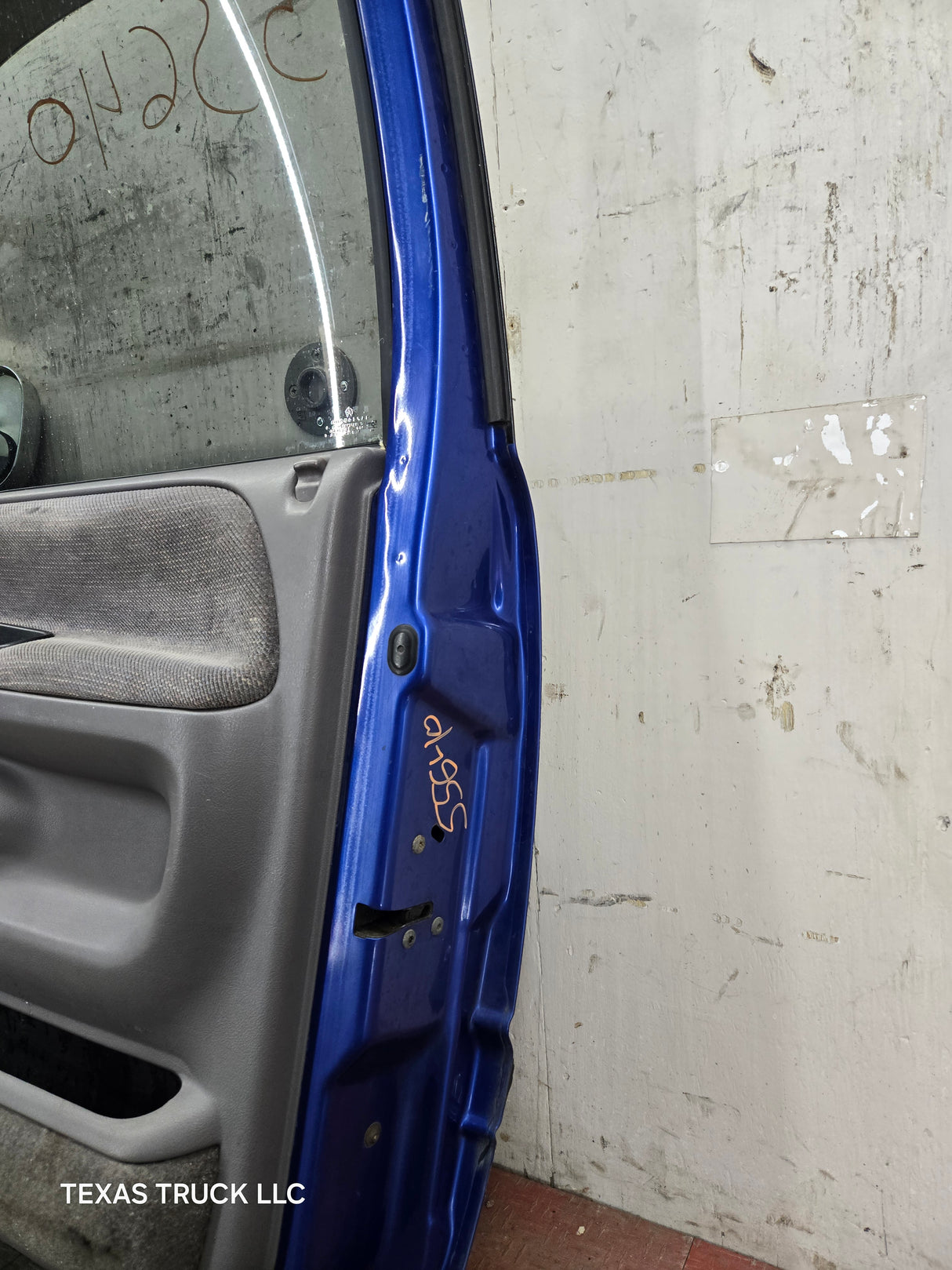 1994-2002 Dodge Ram 2nd Gen RH Passenger Side Front Extended Cab Door 1500 2500 3500 - Blue