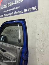 1994-2002 Dodge Ram 2nd Gen RH Passenger Side Front Extended Cab Door 1500 2500 3500 - Blue