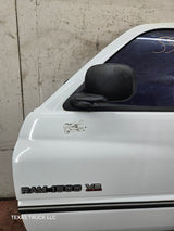1994-2002 Dodge Ram 2nd Gen LH Driver Side Front Extended Cab Door 1500 2500 3500 ROUND CORNER - White