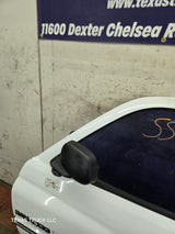 1994-2002 Dodge Ram 2nd Gen LH Driver Side Front Extended Cab Door 1500 2500 3500 ROUND CORNER - White