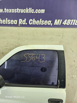 1994-2002 Dodge Ram 2nd Gen LH Driver Side Front Extended Cab Door 1500 2500 3500 ROUND CORNER - White