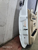 1994-2002 Dodge Ram 2nd Gen LH Driver Side Front Extended Cab Door 1500 2500 3500 ROUND CORNER - White