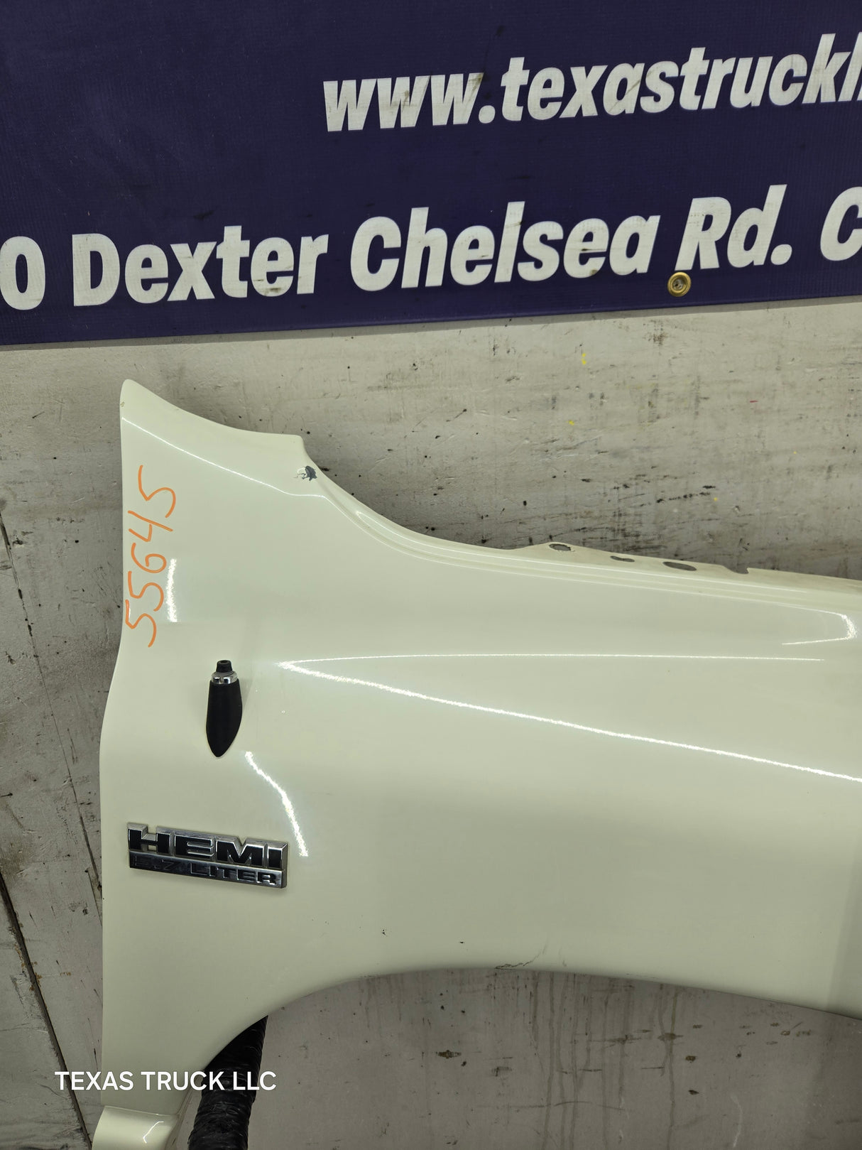 2006-2008 Dodge Ram 3rd Gen 1500 2500 3500 RH Passenger Side Fender - Cream White