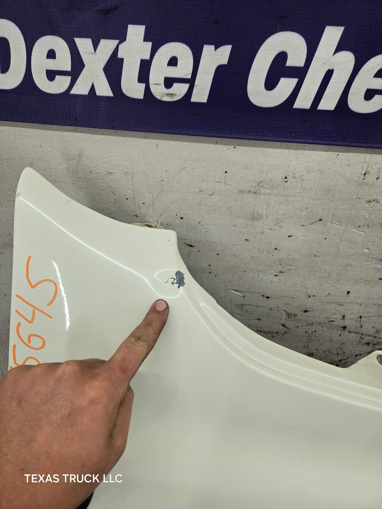 2006-2008 Dodge Ram 3rd Gen 1500 2500 3500 RH Passenger Side Fender - Cream White