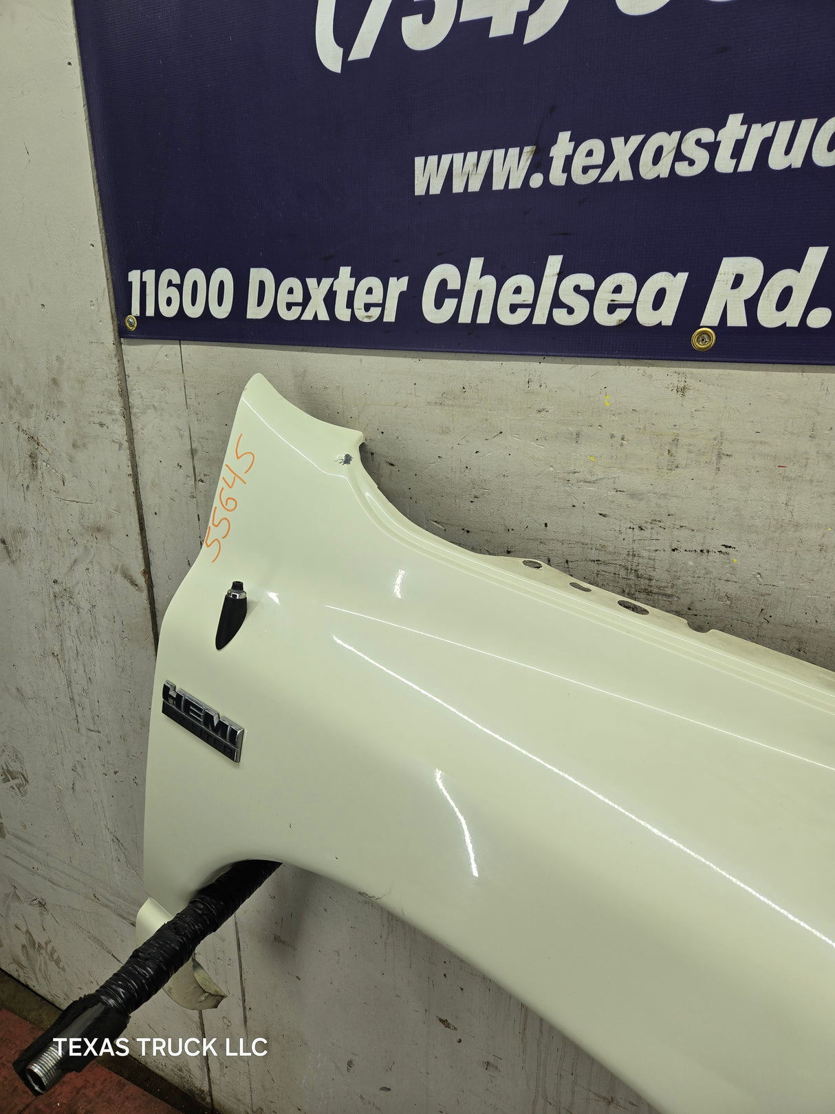 2006-2008 Dodge Ram 3rd Gen 1500 2500 3500 RH Passenger Side Fender - Cream White