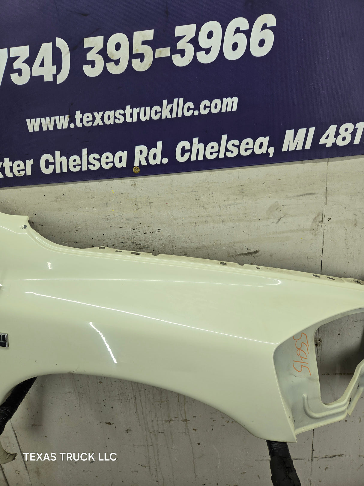 2006-2008 Dodge Ram 3rd Gen 1500 2500 3500 RH Passenger Side Fender - Cream White
