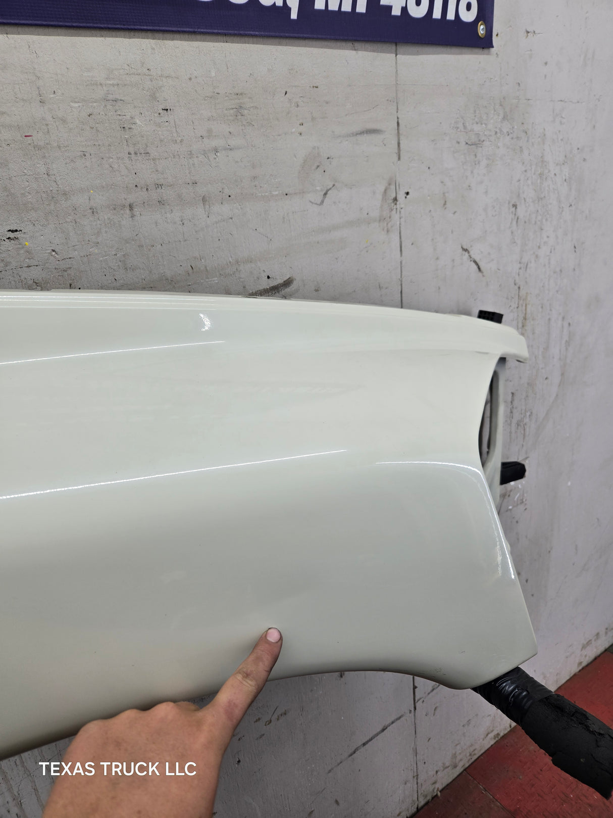 2006-2008 Dodge Ram 3rd Gen 1500 2500 3500 RH Passenger Side Fender - Cream White