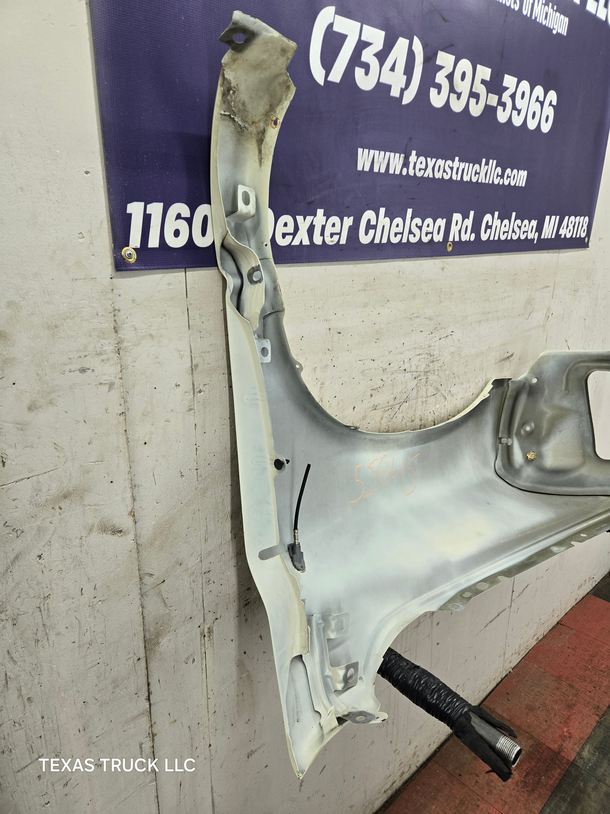 2006-2008 Dodge Ram 3rd Gen 1500 2500 3500 RH Passenger Side Fender - Cream White