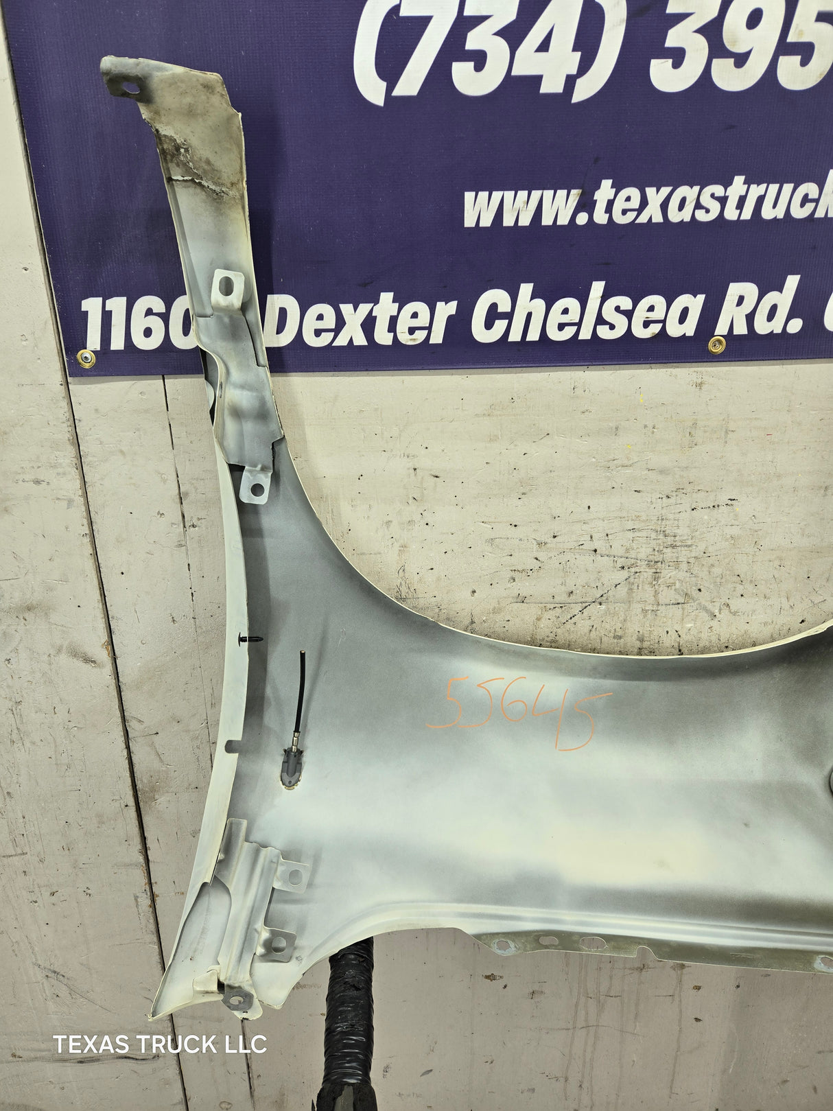 2006-2008 Dodge Ram 3rd Gen 1500 2500 3500 RH Passenger Side Fender - Cream White