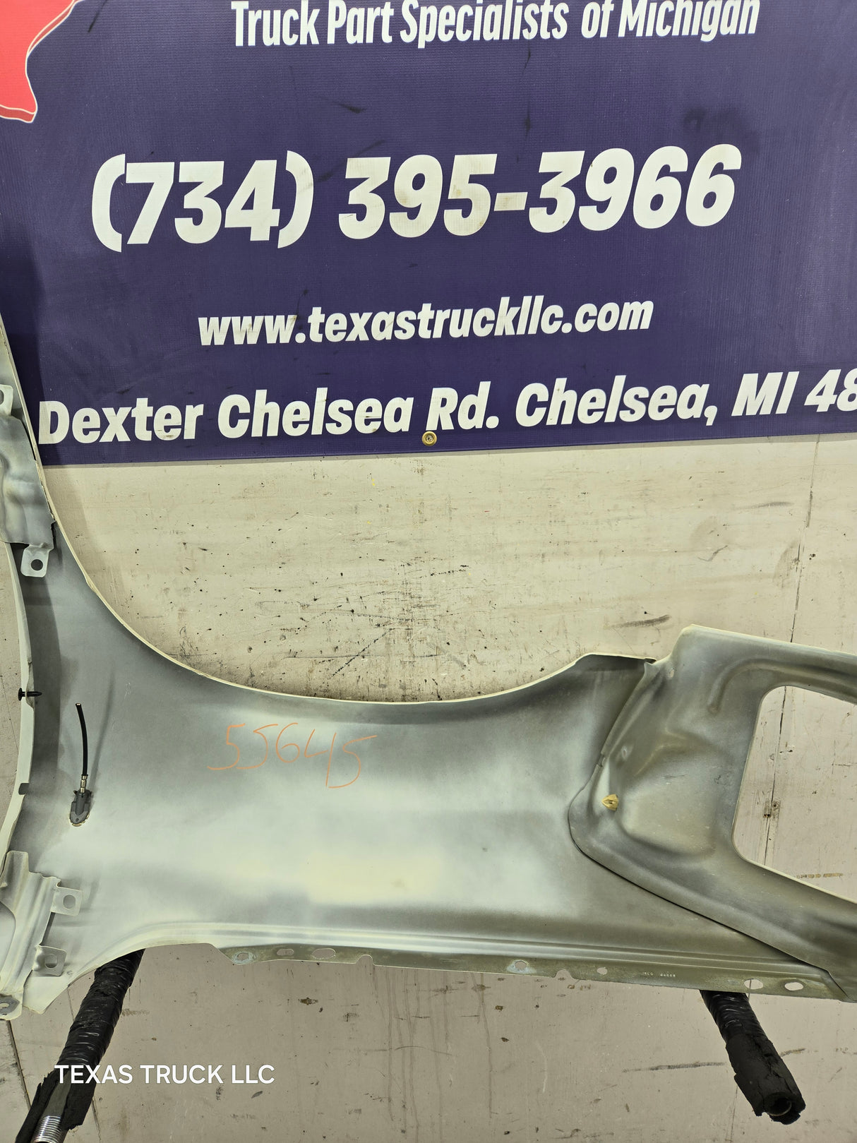2006-2008 Dodge Ram 3rd Gen 1500 2500 3500 RH Passenger Side Fender - Cream White
