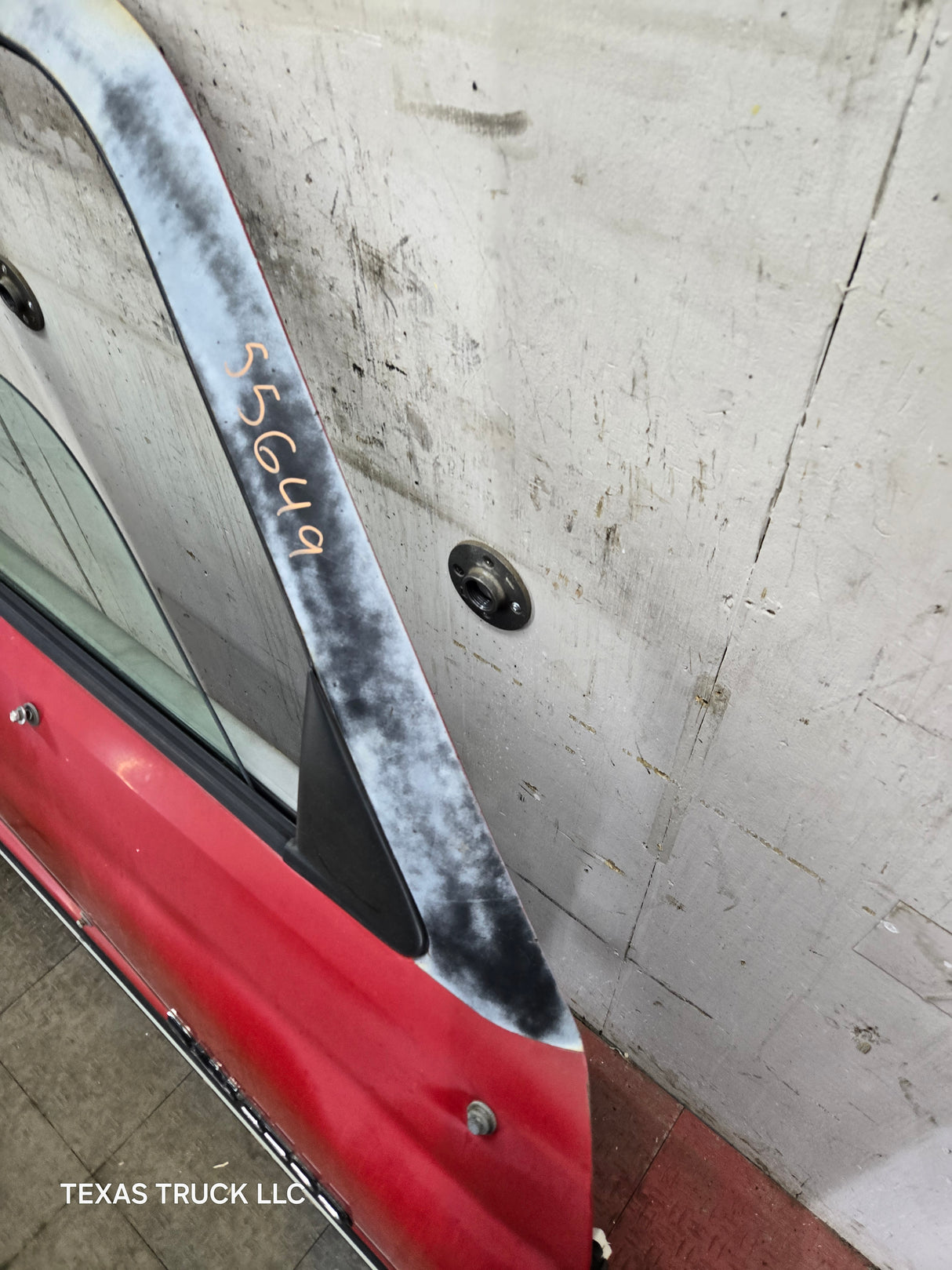1994-2002 Dodge Ram 2nd Gen RH Passenger Side Front Extended Cab Door 1500 2500 3500 ROUND CORNER - Red
