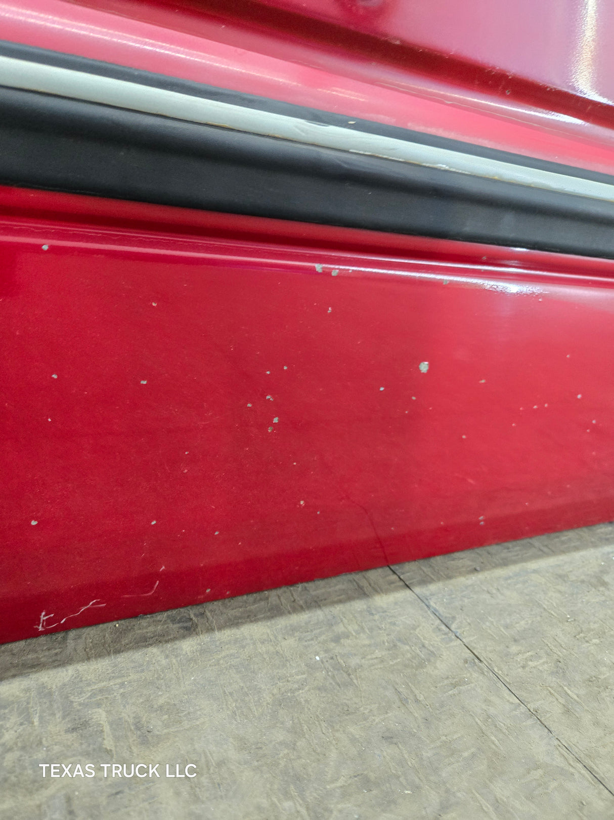 1994-2002 Dodge Ram 2nd Gen RH Passenger Side Front Extended Cab Door 1500 2500 3500 ROUND CORNER - Red