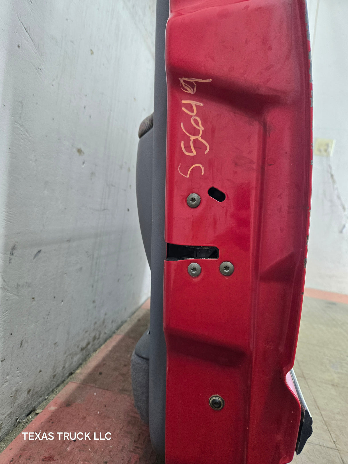 1994-2002 Dodge Ram 2nd Gen RH Passenger Side Front Extended Cab Door 1500 2500 3500 ROUND CORNER - Red