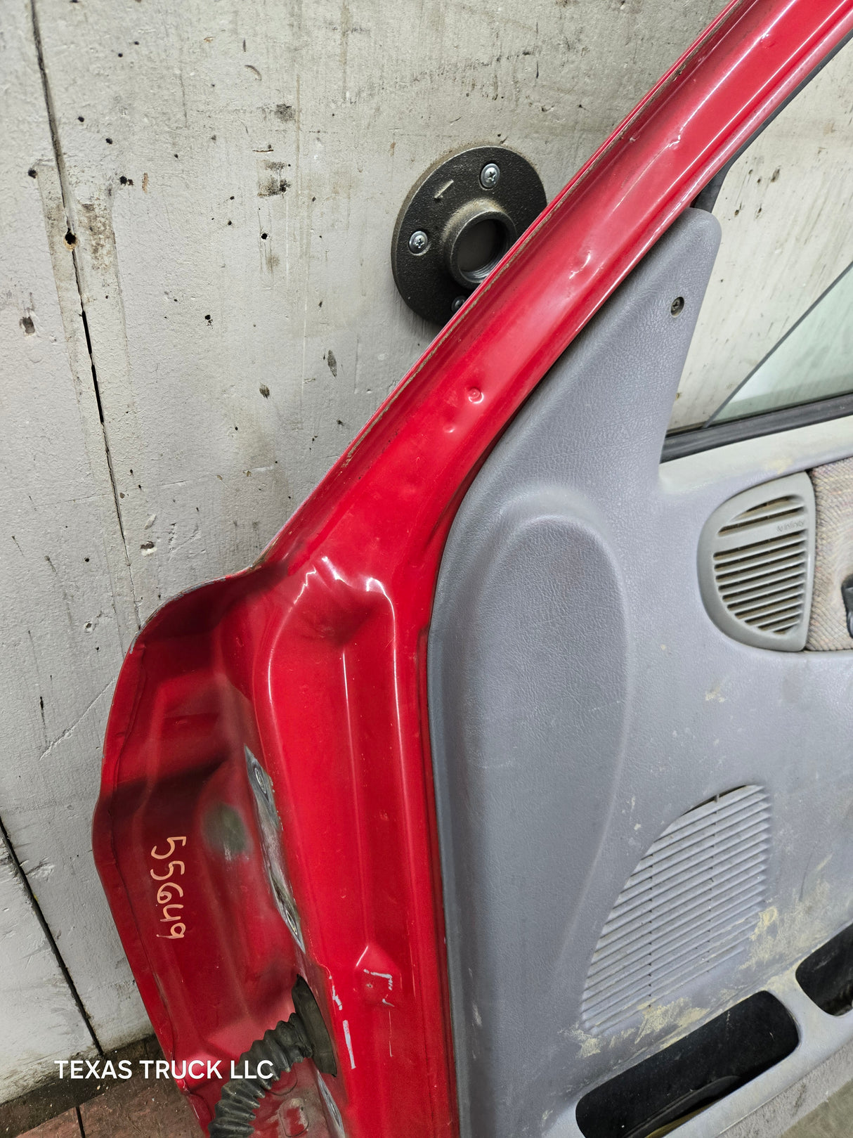 1994-2002 Dodge Ram 2nd Gen RH Passenger Side Front Extended Cab Door 1500 2500 3500 ROUND CORNER - Red