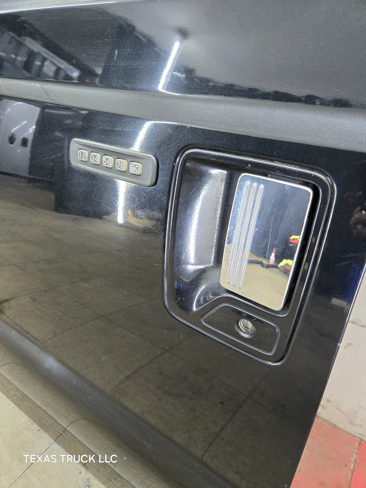 2012-2016 Ford Super Duty LH Driver Side Front Door F250 F350 F450 F550 - Black