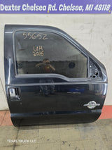 2012-2016 Ford Super Duty Passenger Side Front Door RH F250 F350 F450 F550 - Black