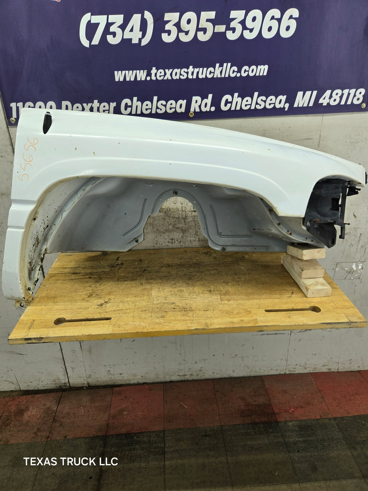 1994-2002 Dodge Ram 2nd Gen 1500 2500 3500 RH Passenger Side Fender - White