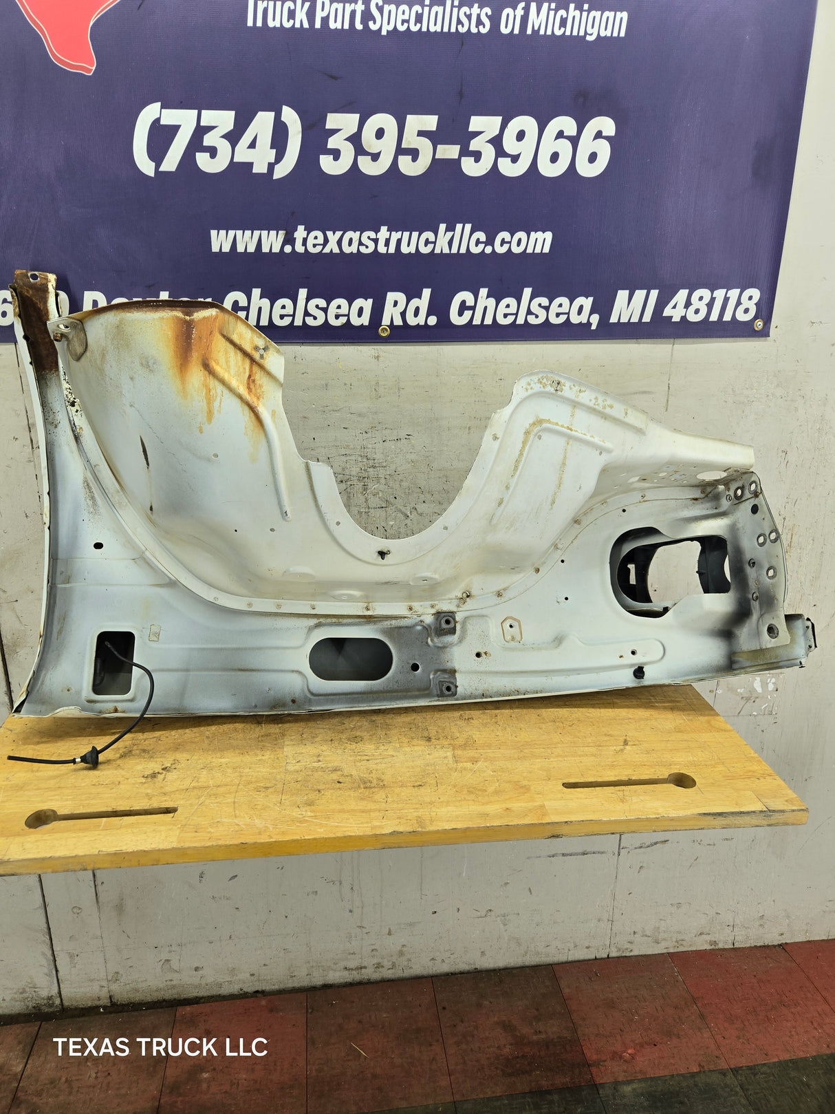 1994-2002 Dodge Ram 2nd Gen 1500 2500 3500 RH Passenger Side Fender - White