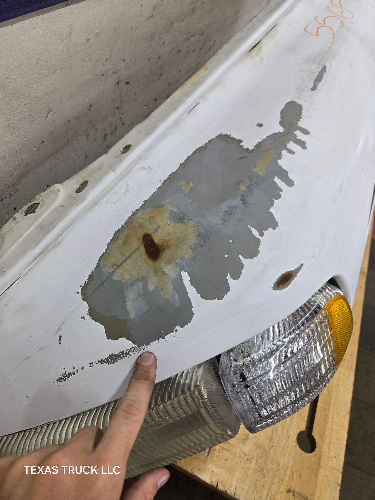 1994-2002 Dodge Ram 2nd Gen 1500 2500 3500 LH Driver Side Fender - White