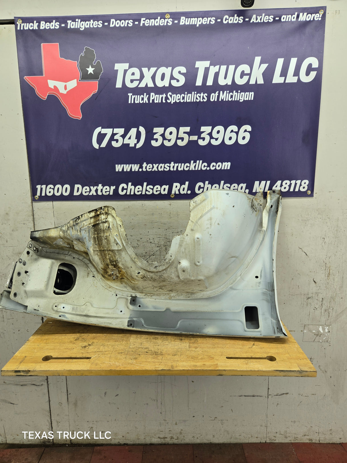 1994-2002 Dodge Ram 2nd Gen 1500 2500 3500 LH Driver Side Fender - White