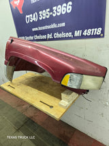 1994-2002 Dodge Ram 2nd Gen 1500 2500 3500 RH Passenger Side Fender - Red