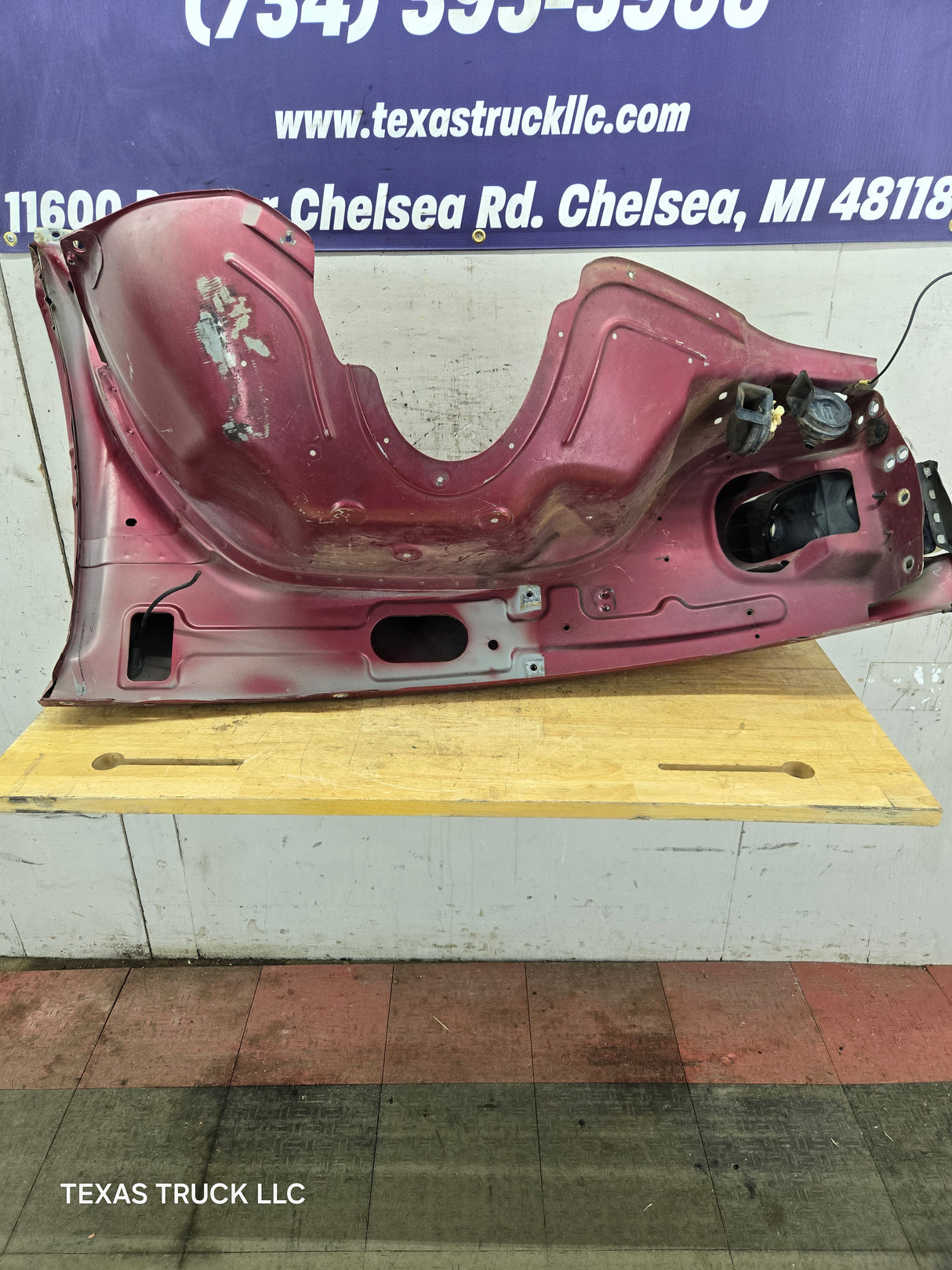 1994-2002 Dodge Ram 2nd Gen 1500 2500 3500 RH Passenger Side Fender - Red