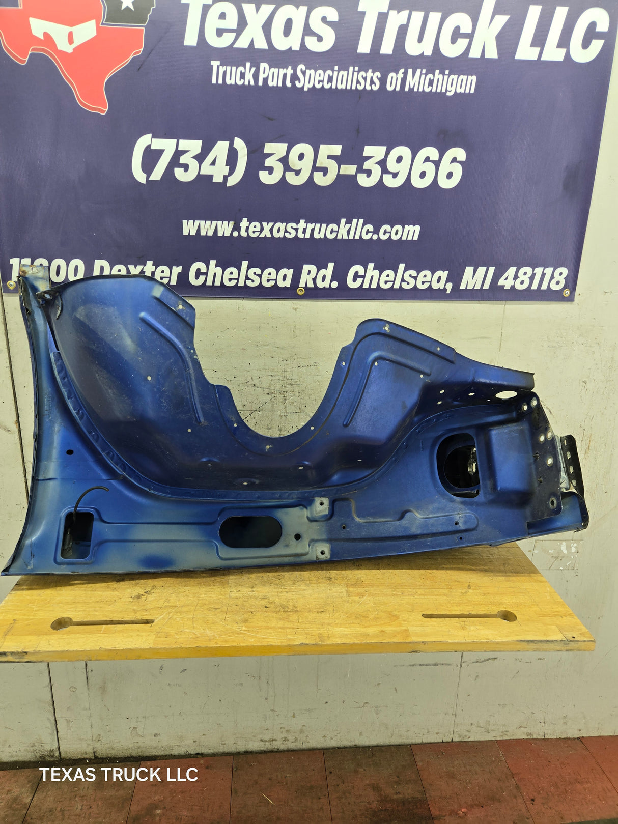 1994-2002 Dodge Ram 2nd Gen 1500 2500 3500 RH Passenger Side Fender - Blue