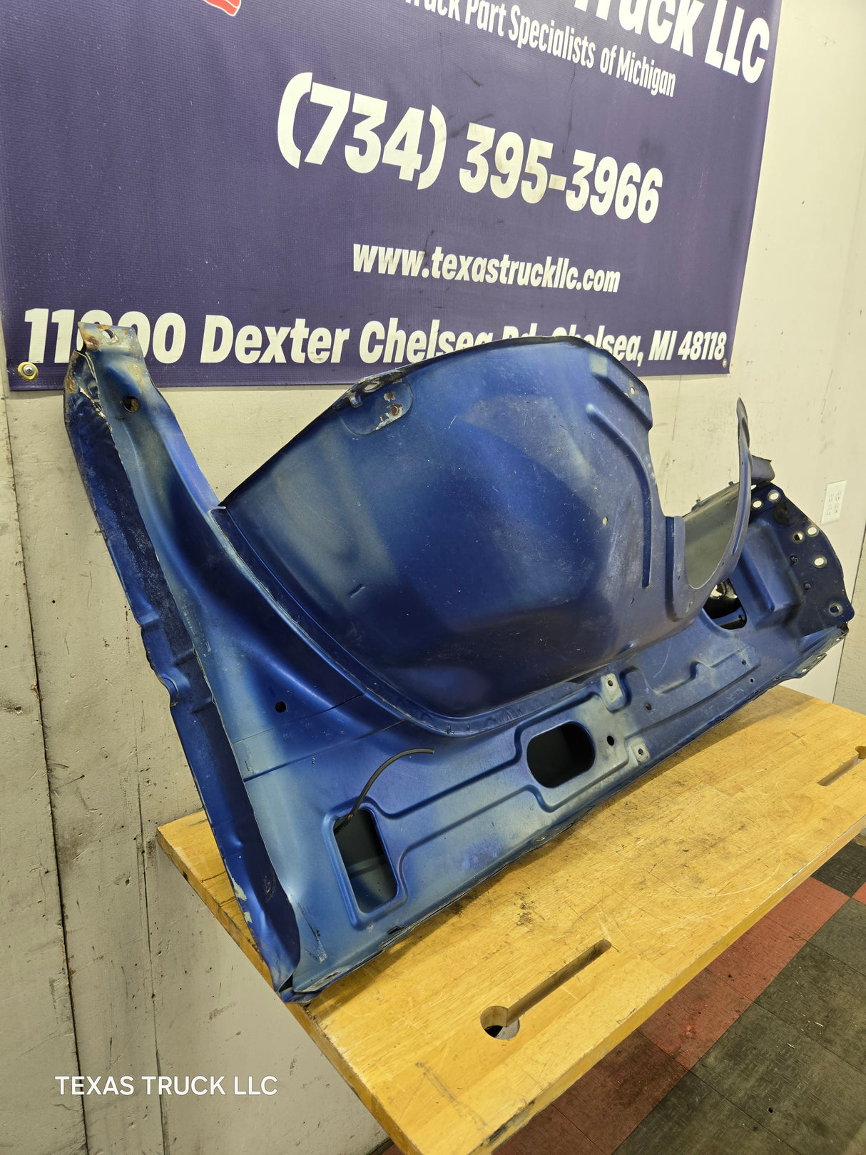 1994-2002 Dodge Ram 2nd Gen 1500 2500 3500 RH Passenger Side Fender - Blue