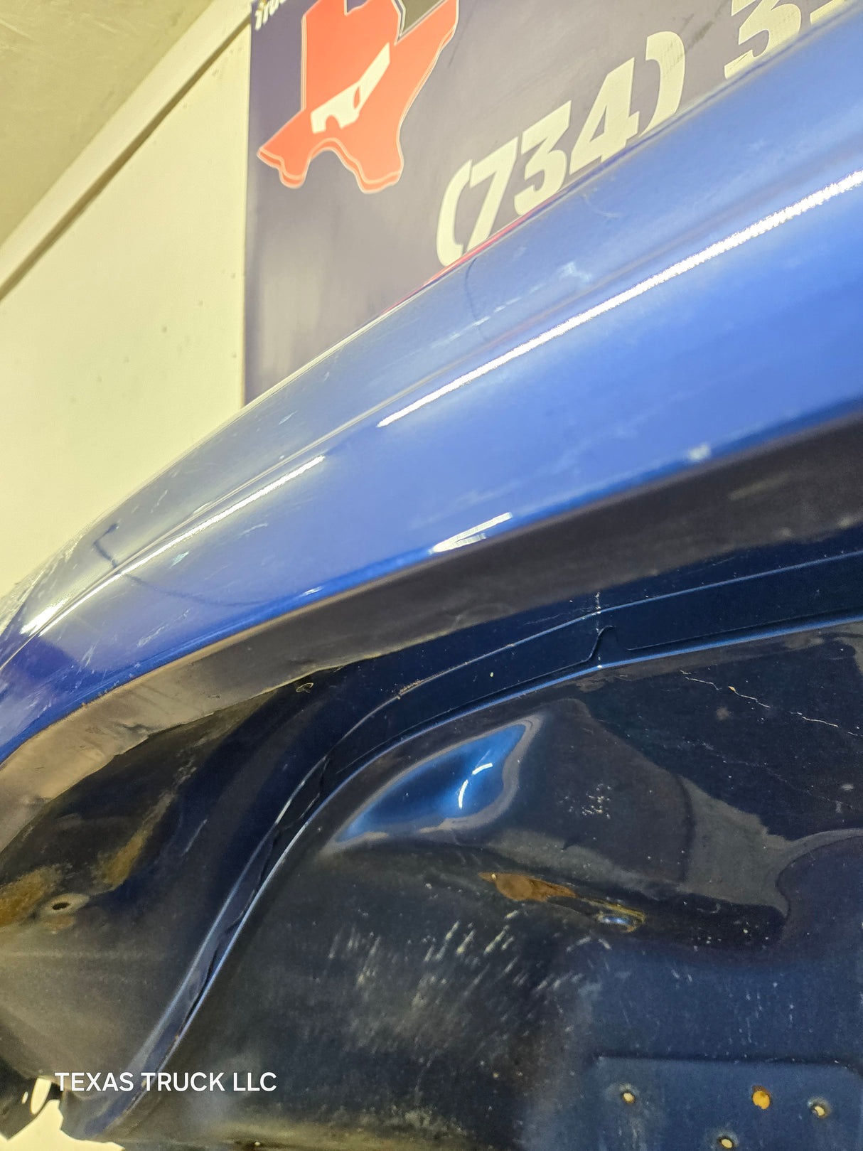 1994-2002 Dodge Ram 2nd Gen 1500 2500 3500 LH Driver Side Fender - Blue