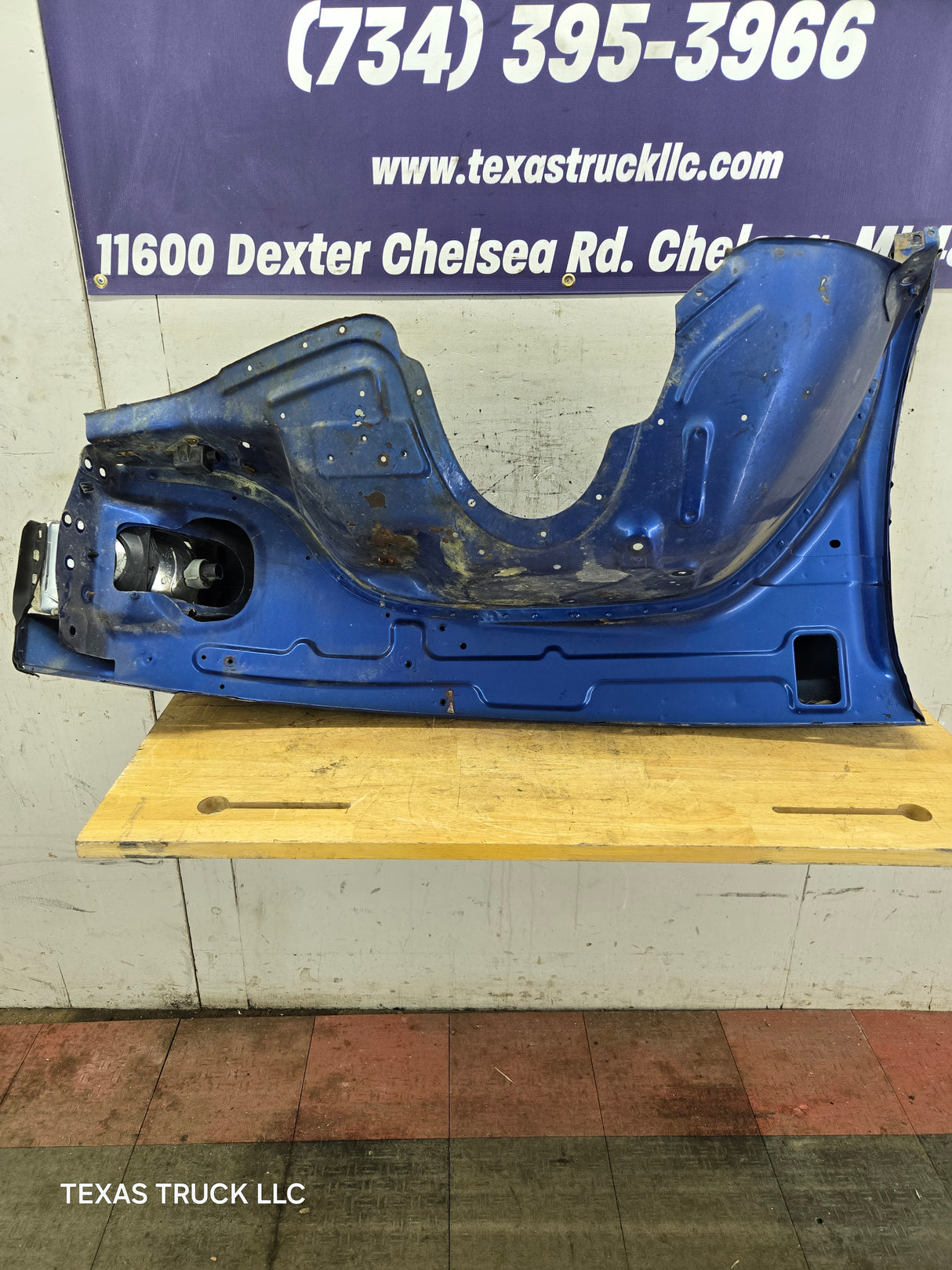 1994-2002 Dodge Ram 2nd Gen 1500 2500 3500 LH Driver Side Fender - Blue